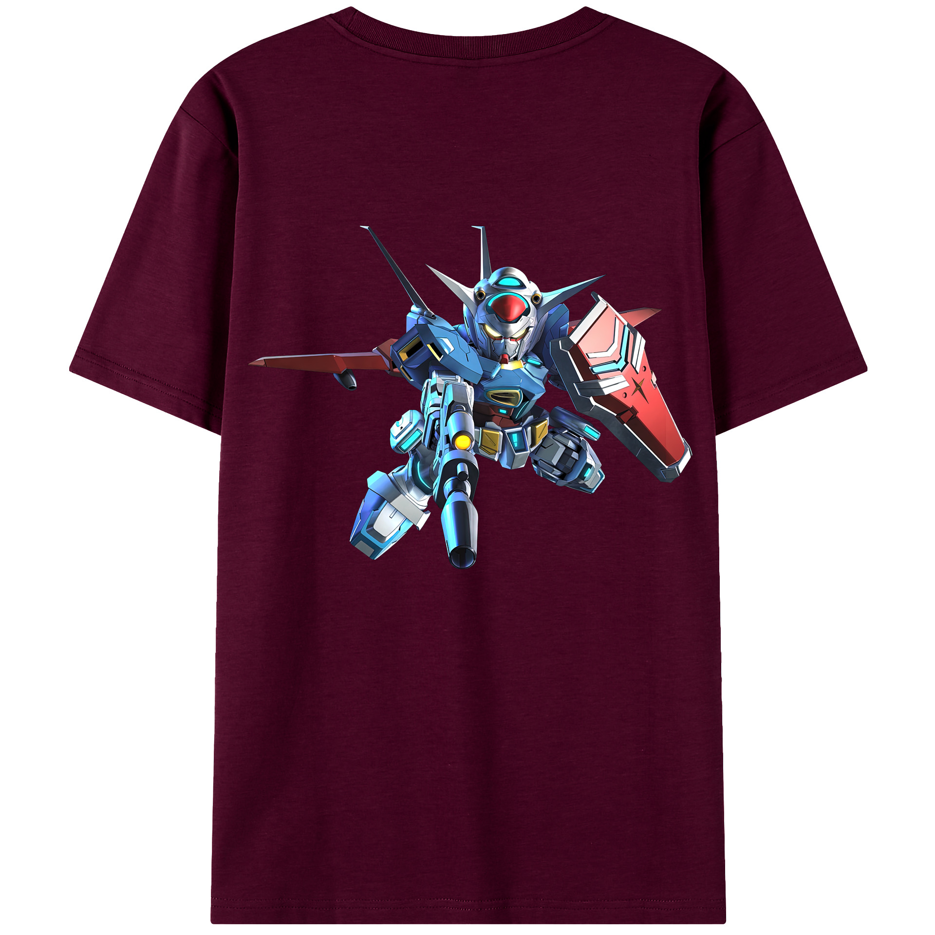 （画像用） 機動戦士ガンダム Mobile Suit Gundam レディース半袖Tシャツ(バックプリント)